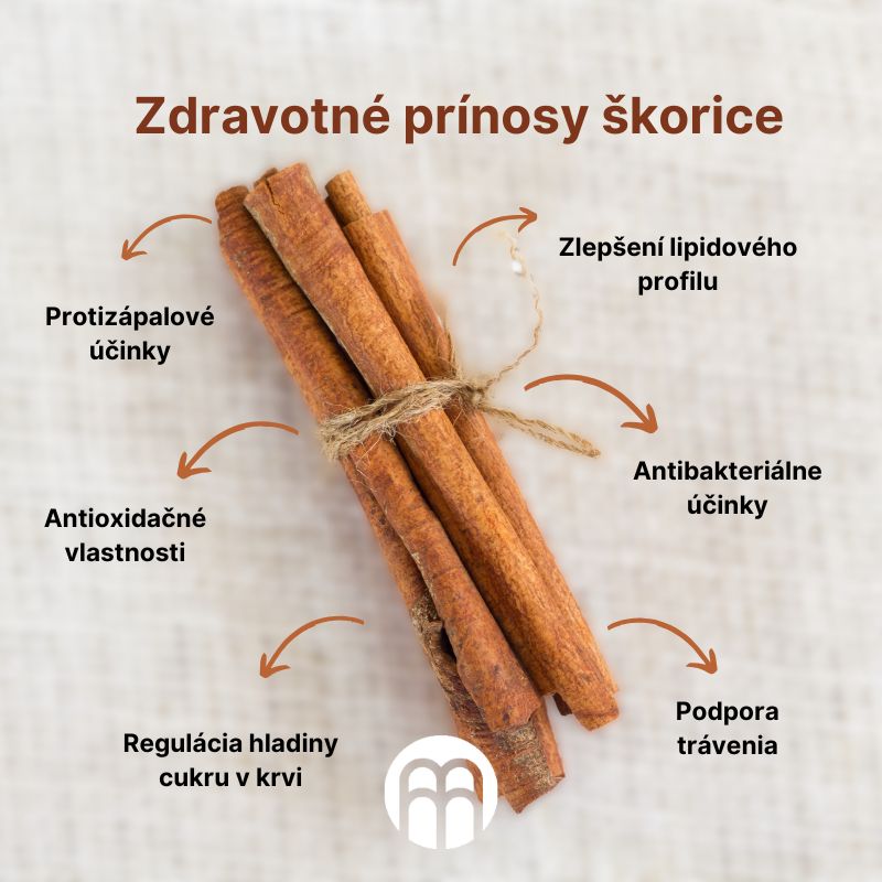 (Slovenčina) Zdravotní přínosy skořice
